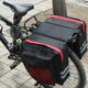 Bicycle rear rack bag mountain bike carrier bag tail single car rear double pack saddle bag wholesale car bag
