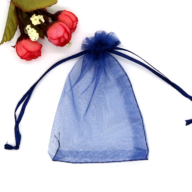 Cross-border supply mesh bag organza bag bundle bag candy bag gift bag cosmetic jewelry packaging bag in stock