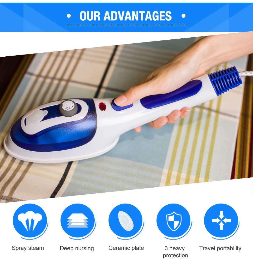 Amazon Home Handheld Hanging Ironing Machine Flat Ironing Hanging Ironing Two-in-One Steam Ironing Machine Portable Small Electric Ironing Machine