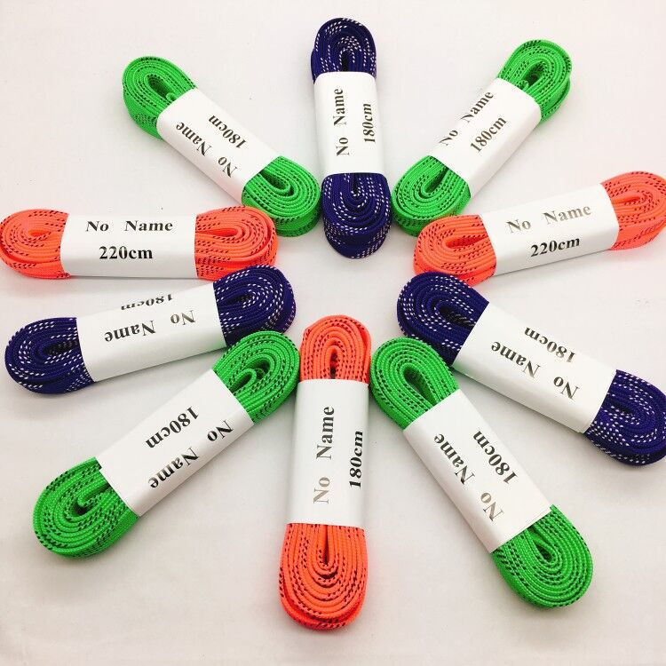 Dongguan Mingjia Supply Intercolor Ice Hockey Shoelaces Ski Shoelaces Waxed Shoelaces Quality Assurance Customizable LOGO