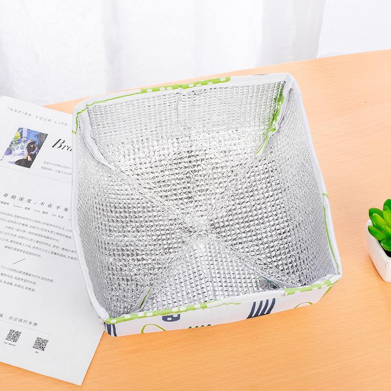 Factory direct home kitchen aluminum foil dish cover fabric food cover fabric dish cover food heat preservation cover dish cover wholesale