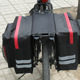 Bicycle rear rack bag mountain bike carrier bag tail single car rear double pack saddle bag wholesale car bag