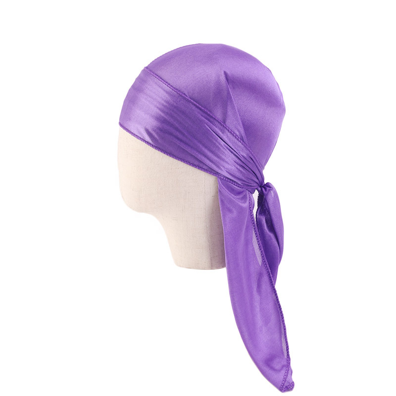 Children's Silk Long Tail Pirate Hat Parent-Child Tape Hat Baby's Cloak Hat K-11