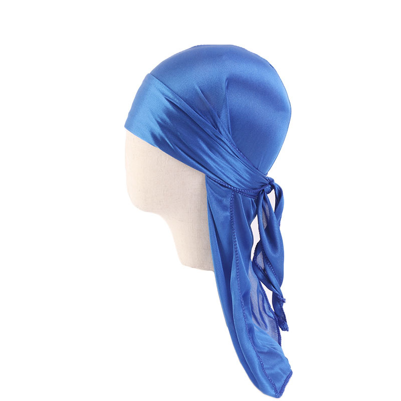 Children's Silk Long Tail Pirate Hat Parent-Child Tape Hat Baby's Cloak Hat K-11