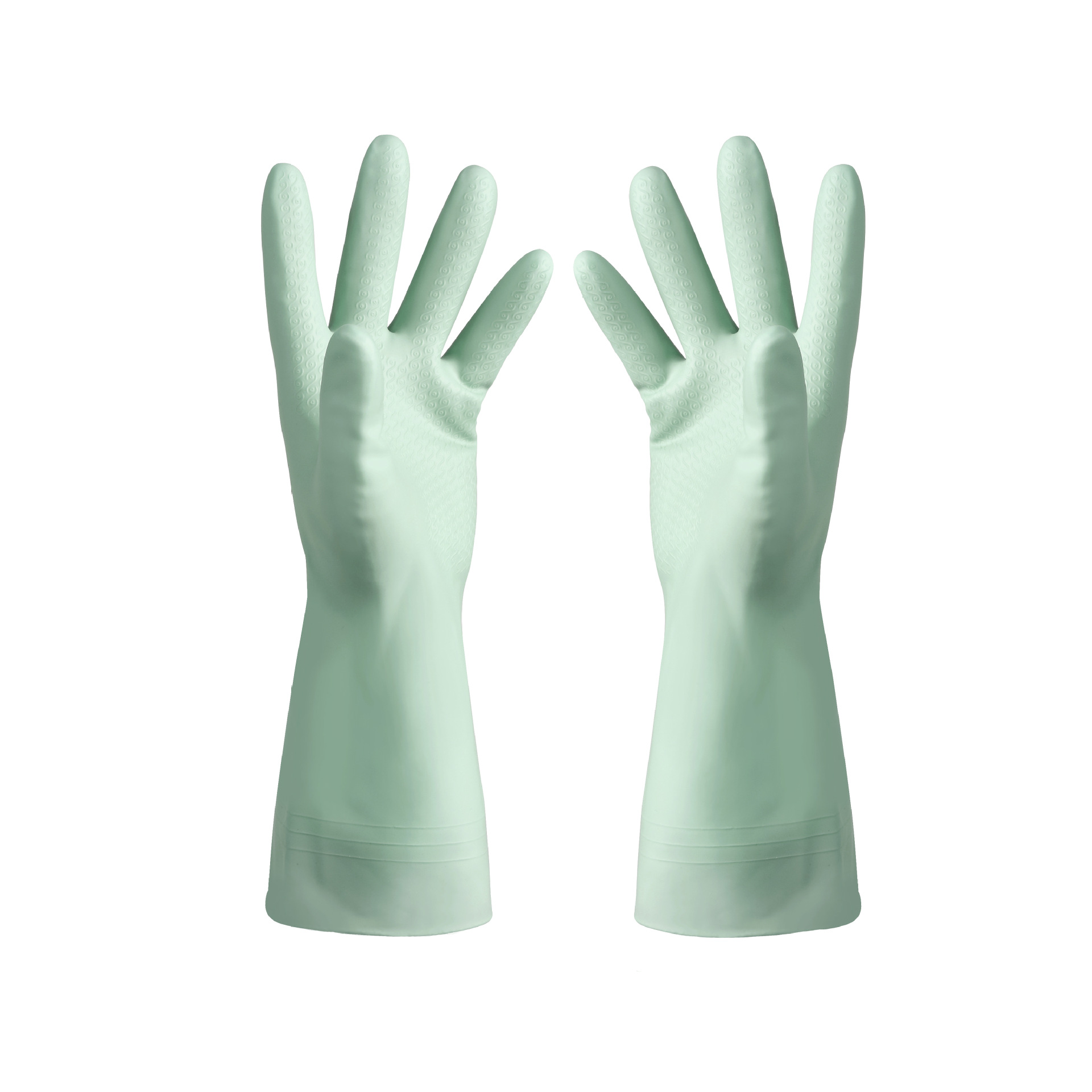 Dishwashing gloves women waterproof rubber latex thin kitchen durable laundry clothes rubber plastic cleaning household T