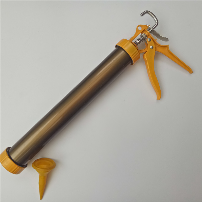 Wholesale structural glue gun 995 silicone rotating glass pressure glue caulking seal all aluminum champagne tube soft glue gun
