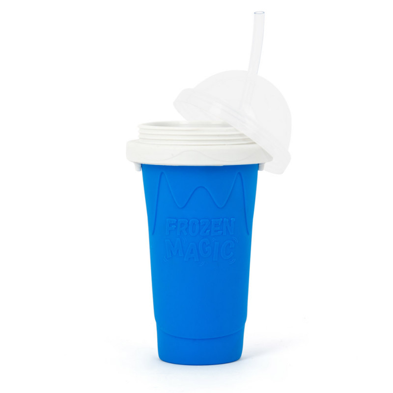 Net red homemade smoothie cup a kneading into an ice Cup Cup a shake fast cooling cup ice trembles the same style change kneading Cup