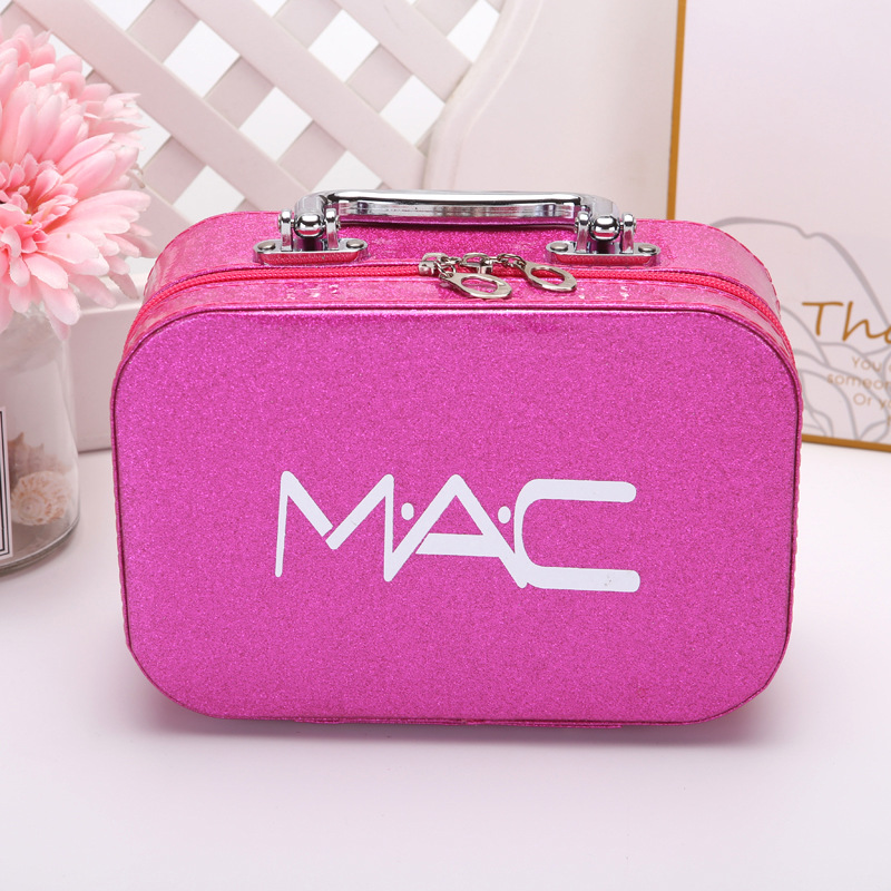 New Cosmetic Bag Large Capacity Small Portable Simple Cute Toiletry Storage Box Large Cosmetic Case Portable Women