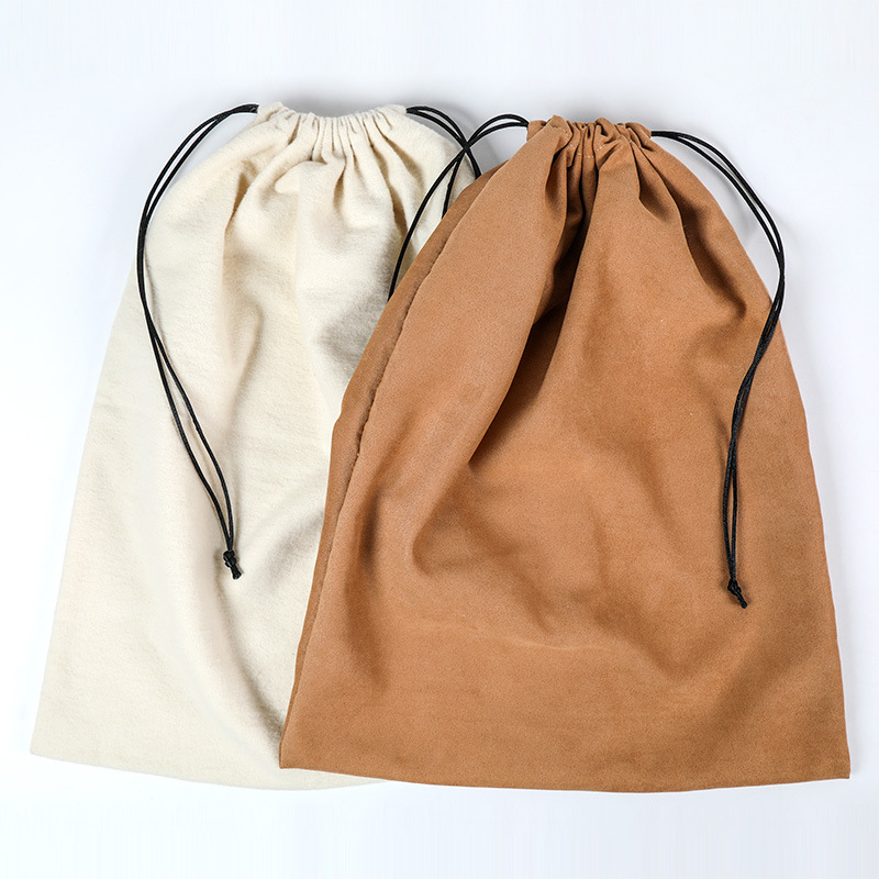 High-end bag dust bag printed logo travel storage bag clothes shoes leather bag large drawstring fluff bag