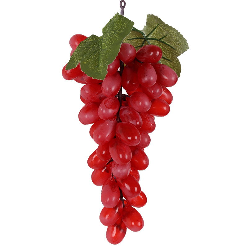 Simulation grape string interior decoration plant fruit model props simulation plastic PVC with frost grape