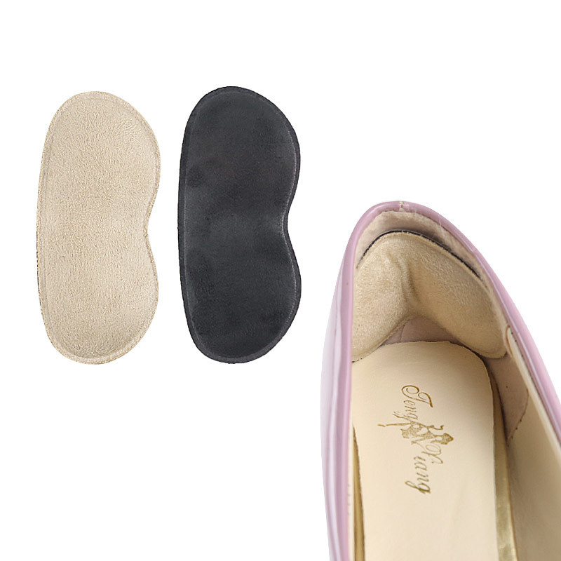 Men's and women's thickened non-heel sponge back anti-wear anti-fall heel non-slip leather shoes casual shoes half size pad heel stickers