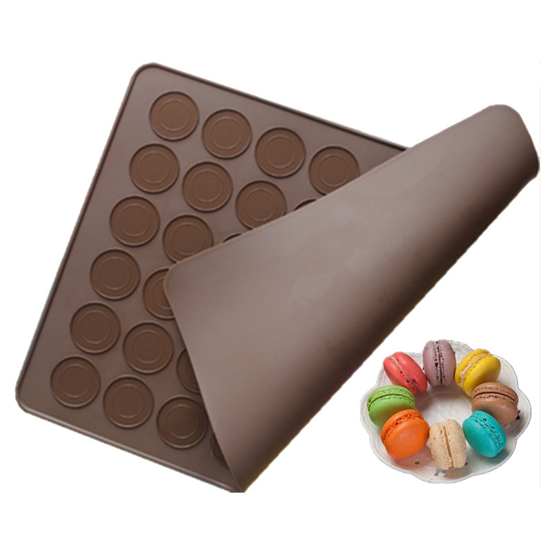 Sugar Fort spot DIY silicone operating board silicone Macaron pad 48 hole round Macaron pad 38*28 single