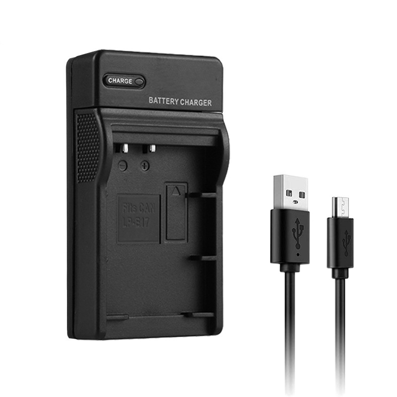 Factory Direct Digital camera battery lp-e17 charger USB ultra-thin charger suitable for Canon LPE17 charger