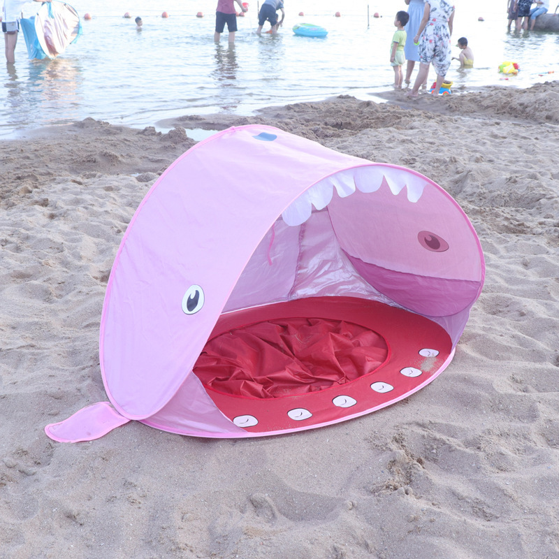 Beach Small Tent, Convenient Folding Ball Pool, Outdoor Toy, Sunshade, Water Play, Baby Playhouse, Drop Shipping