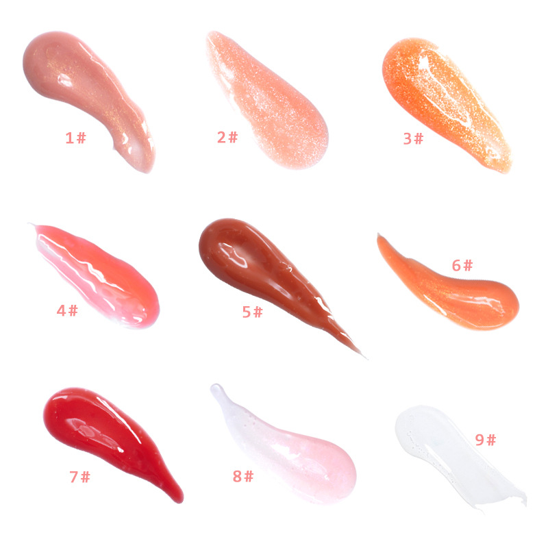Beckisue Cross-border Real Plump Lip Color Big Mouth Plump Lip Balm Glass Lip Lick Lip Gloss Jelly Lip Plump
