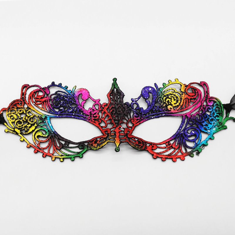 Cross-border Special for Enlarge Party Half Face Sexy Mask Halloween Masquerade Party Mask