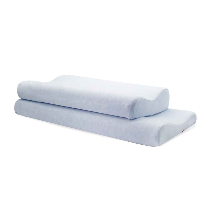 Cross-border Slow Rebound Sleep Pillow Thin Memory Foam Pillow Core Adult Long Low Pillow Cervical Pillow Single Person