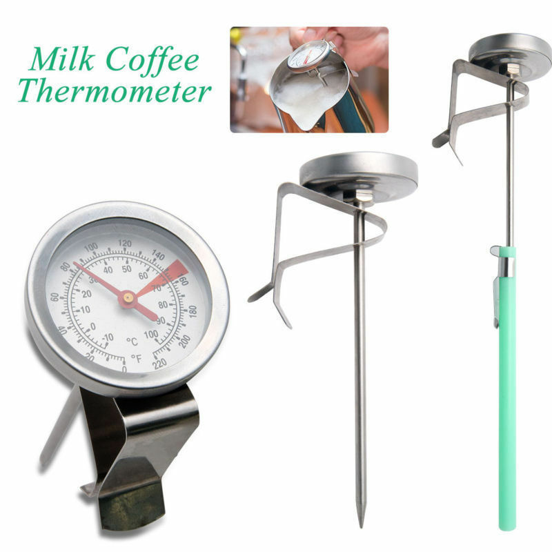 11 hand coffee thermometer with separate white box pointer pull flower thermometer glass panel heating without scratching flowers