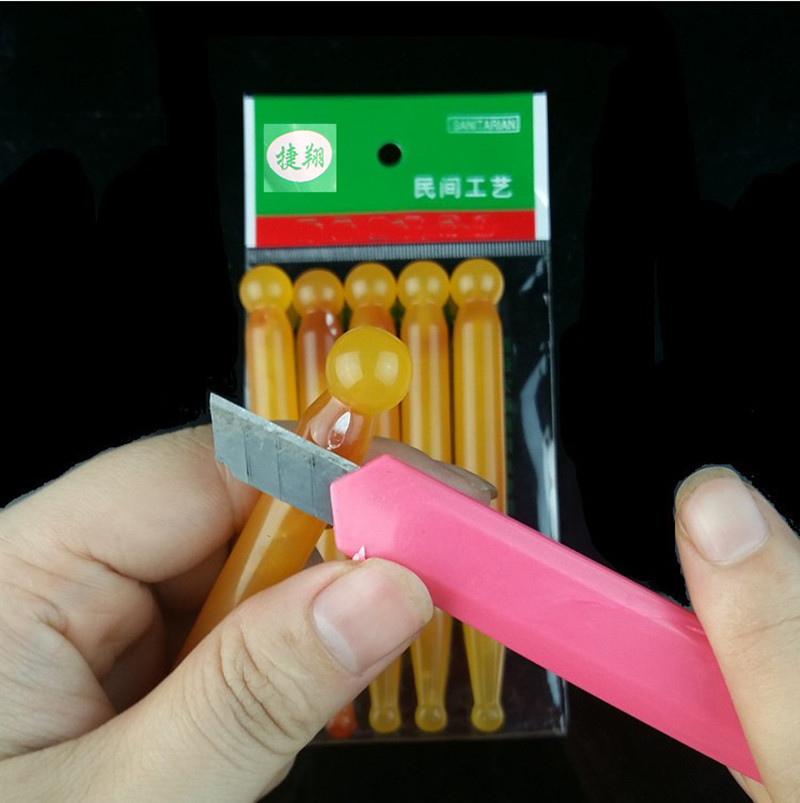 Beef Tendon Tendon Stick Beauty Stick Point Pen Meridian Massage Stick Facial Eye Massage Tool Dial Tendon Stick