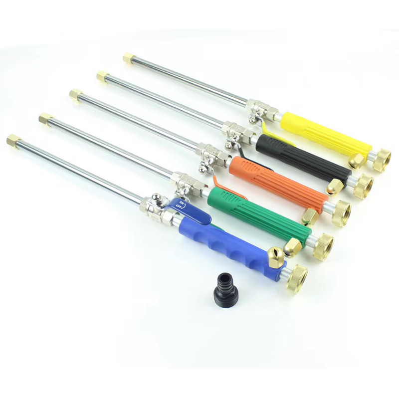 Water jet Amazon cross-border explosions high-pressure cleaning truck Water Gun TV decontamination Water gun long rod watering Garden