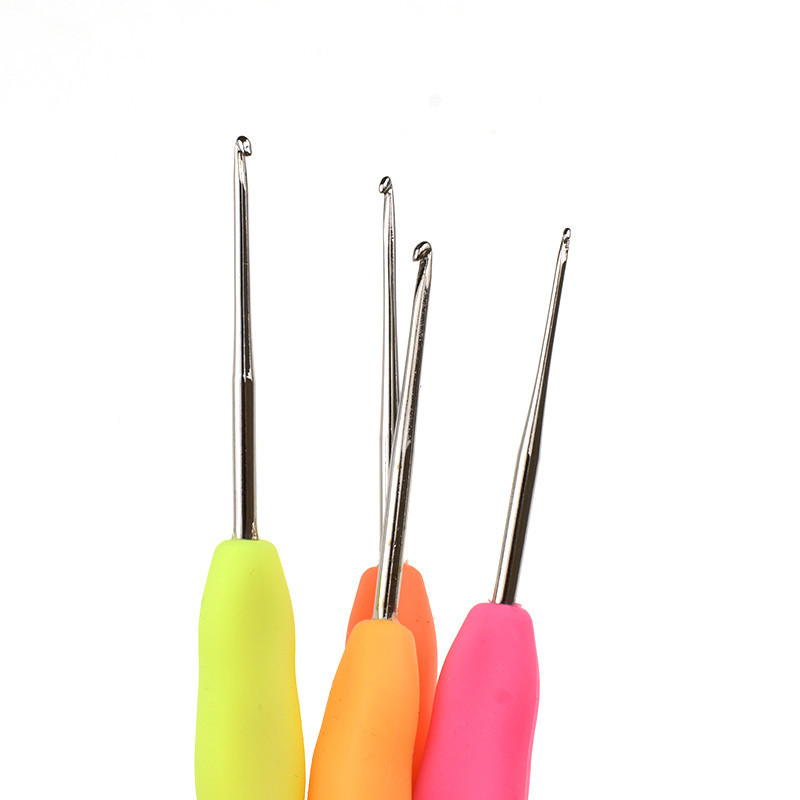 Pei Ang new small soft handle crochet 1.0-1.75mm lace crochet knitting tool home department store wholesale