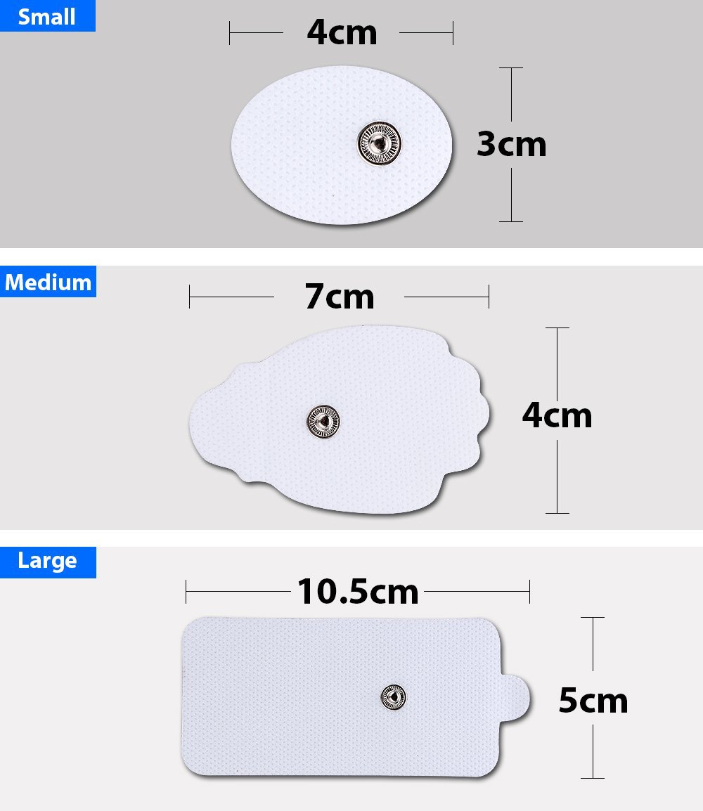Cross-border TENS EMS Physiotherapy Instrument Electrode Pin No Hindrance Cloth Massage Sticker 2.0 Needle and Line Sticker Palm Sticker