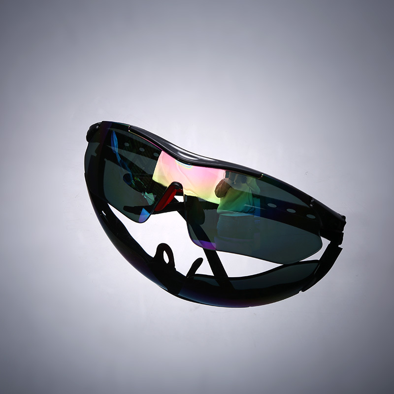 Factory direct sales protective glasses solar ultraviolet anti-fog dustproof outdoor riding anti-impact labor protection protective glasses