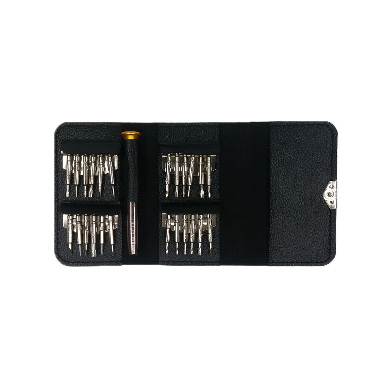 Multi-function screwdriver suit iphone mobile phone disassembly repair tool batch head 25-in-one combination small screwdriver