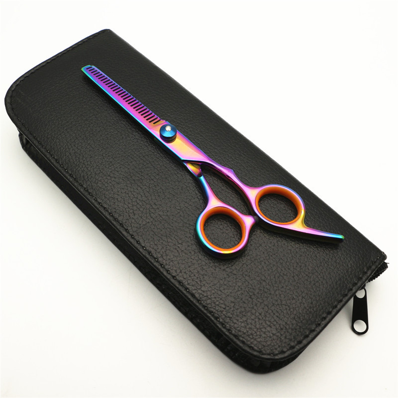 Color Pet Scissors Round Head Safety Cut Multi-size Straight Cut Curved Cut Dog Hair Cutting Beauty Tool Set