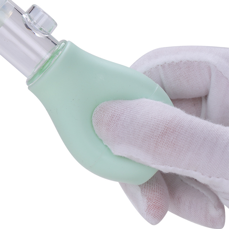 Doraemon baby nasal aspirator silicone pump anti-backflow nasal aspirator baby hand pressure nasal aspirator 6214