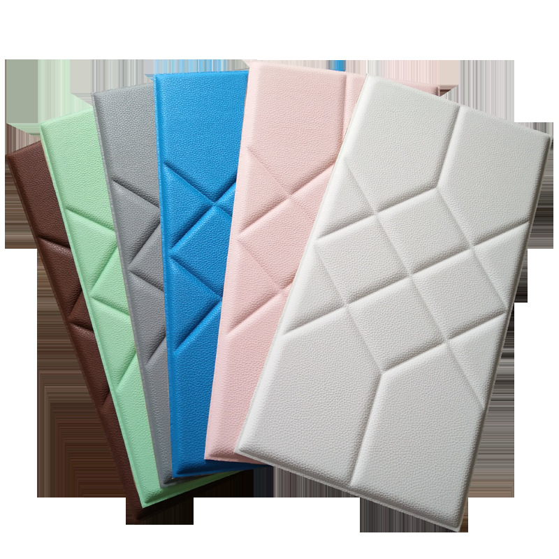Youyouge 3D Soft Bag Wall Stickers Bedroom Living Room TV Background Wall Stickers Tatami Self-adhesive Waterproof Stickers