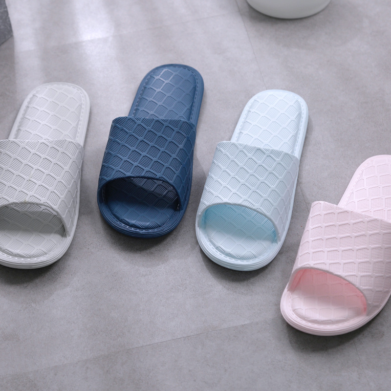 Spring and summer with sack portable folding home travel EVA non-slip bathroom couple hotel bath slippers