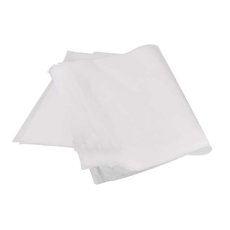 Spot transparent pe zipper bag PE clothing packaging bag underwear clip chain self-sealing bag PE plastic bag flat Wholesale