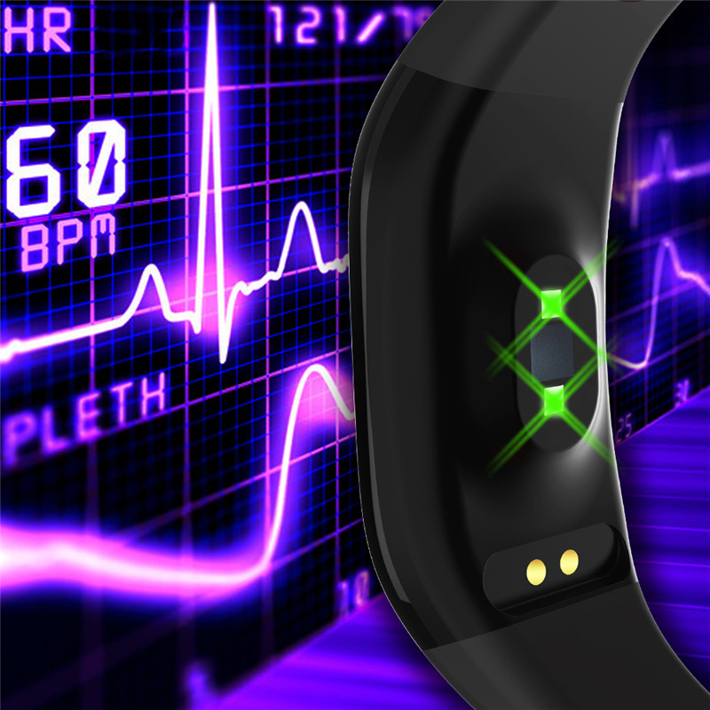 Hot F21 smart bracelet new large screen Bluetooth watch GPS track heart rate blood pressure information reminder long standby