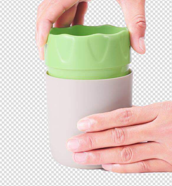 Fruit grater Cup rotary grater creative combination shredder spiral shredder