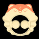Fox shampoo cap-Orange
