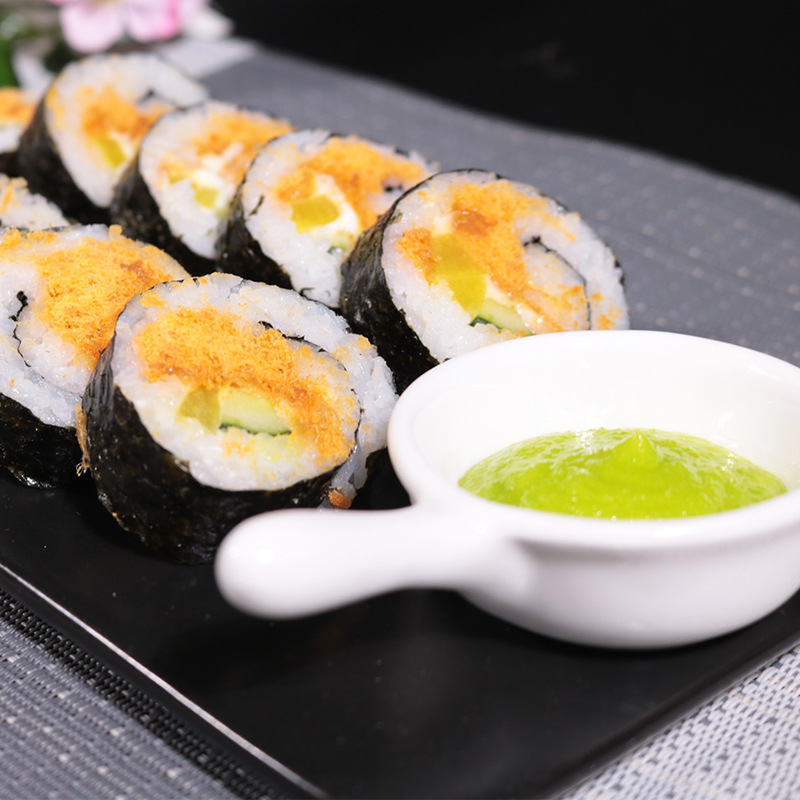 Private cat green mustard sauce horseradish hose mustard green mustard mustard paste cooking mustard sauce sushi wholesale mustard