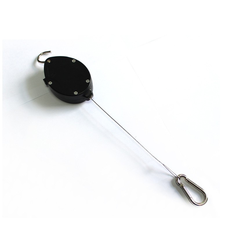 Cross-border supply adjustable telescopic hook hanging basin Birdcage stainless steel wire rope gardening tools supplies