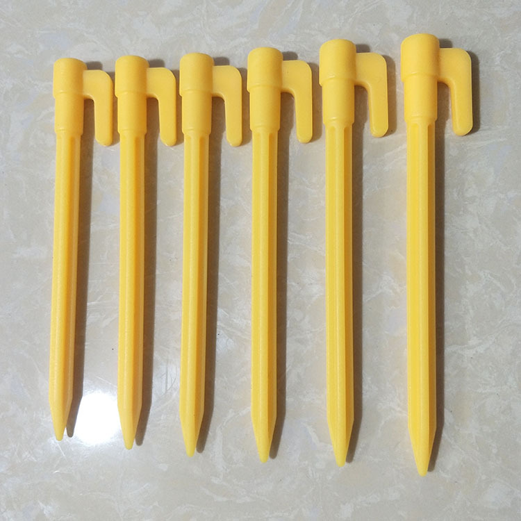 Beach nail outdoor tent, camping canopy, floor mat windproof fixed plastic nail pile fixer