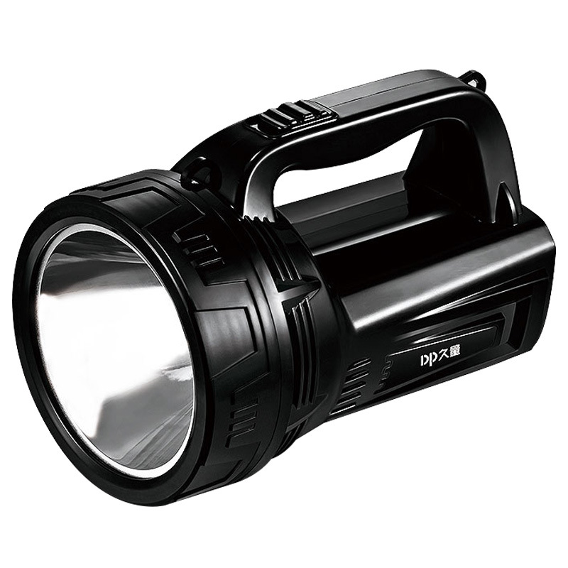 Long-term portable flashlight rechargeable outdoor camping long-range searchlight patrol fire emergency hand lamp