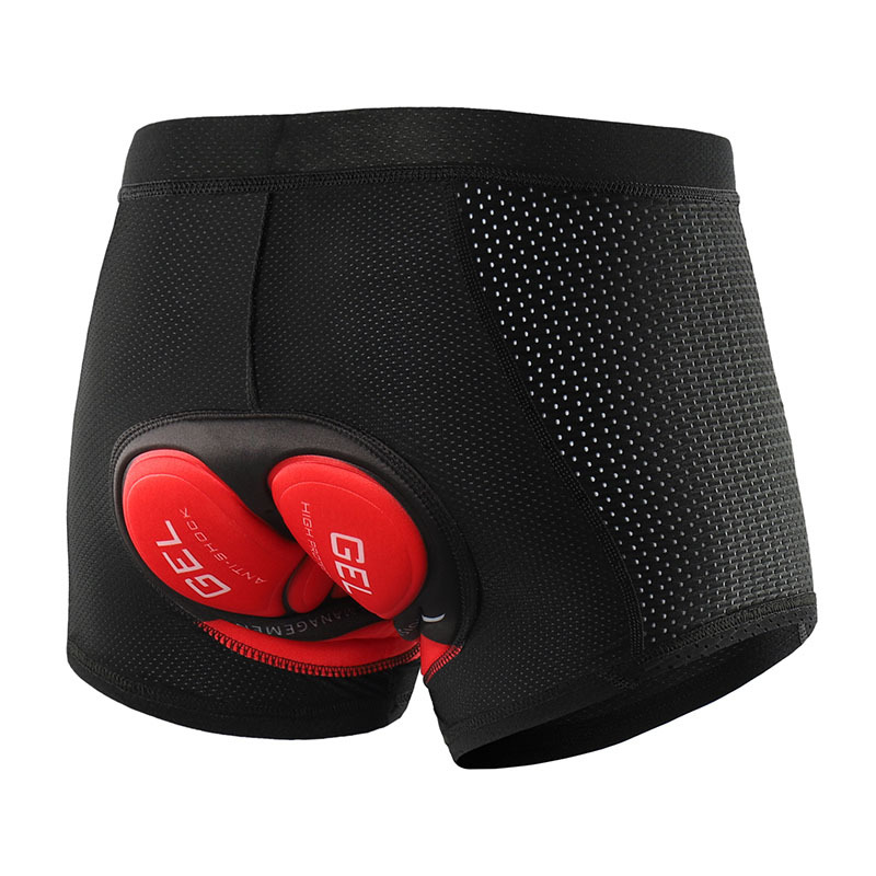 Aisuou bicycle cycling underwear breathable quick-drying thickened silicone cushion pants cycling clothes cross-border
