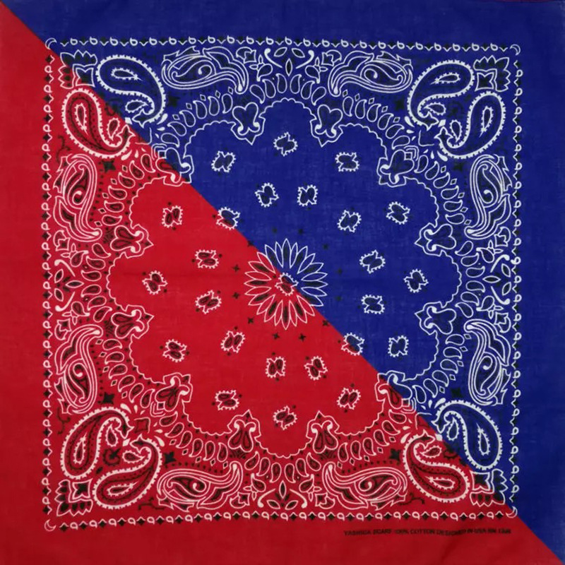 Outdoor Riding European and American Magic Headscarf Seamless Leisure Bicycle Headscarf Hip Hop Square Headscarf All-match Amoeba