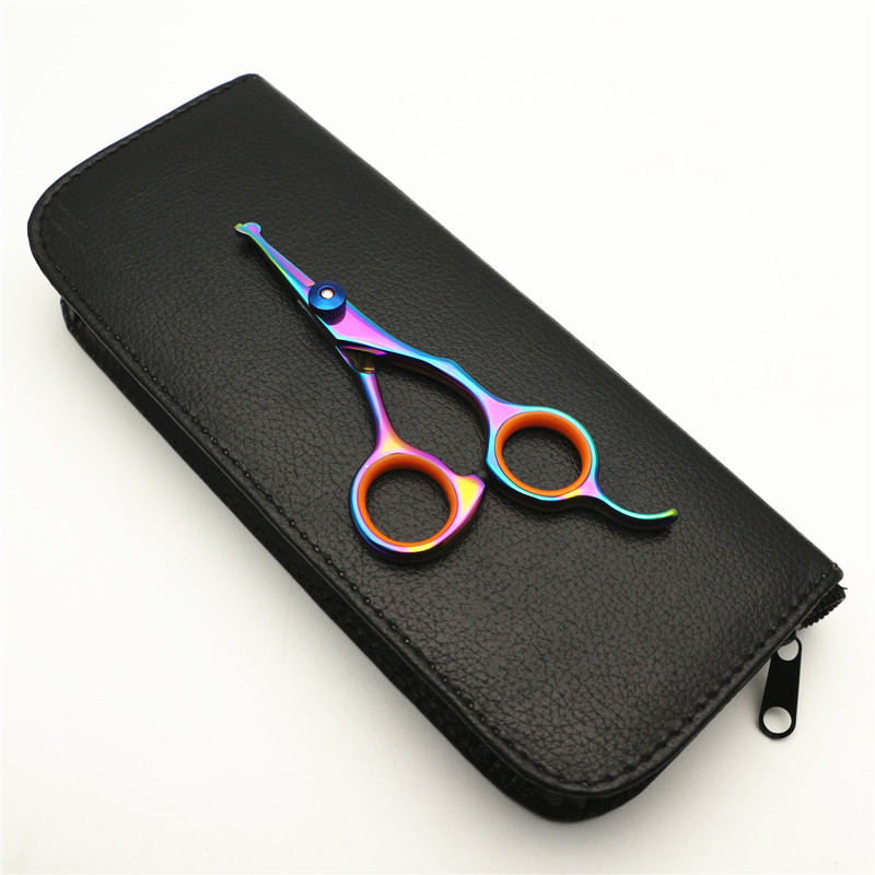 Color Pet Scissors Round Head Safety Cut Multi-size Straight Cut Curved Cut Dog Hair Cutting Beauty Tool Set
