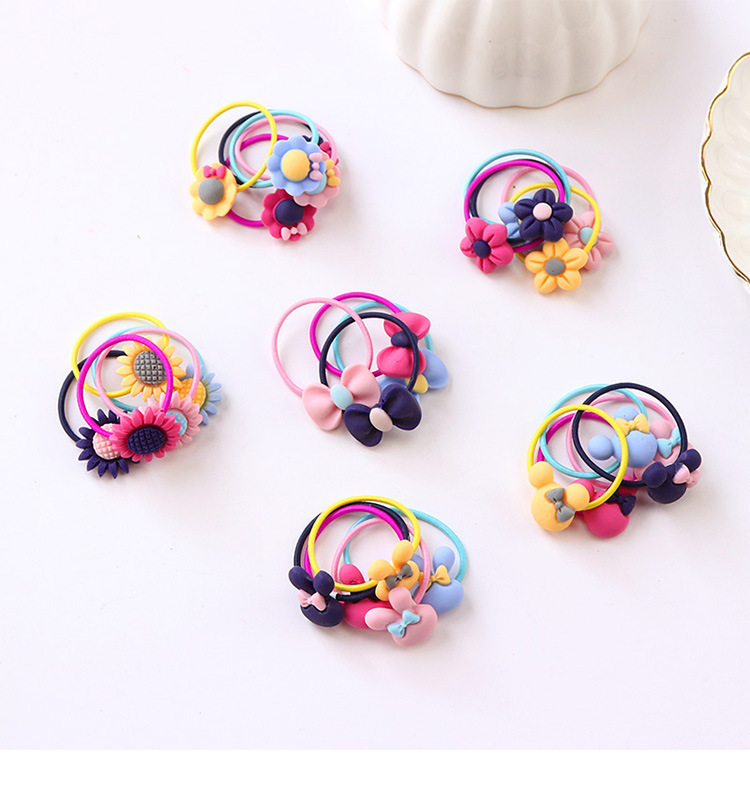 Children's Dress Accessories Shiny Rhinestone Crown Pearl Hair Crown Princess Gloves Tote Bag Cartoon Hair Band Hair Rope