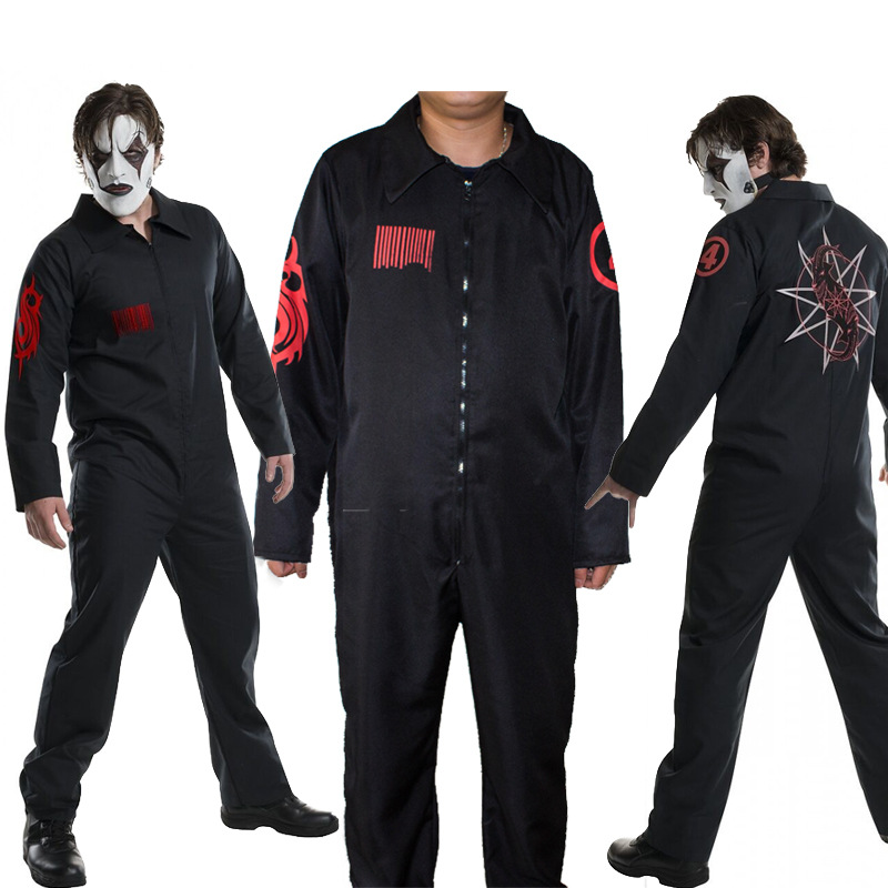 Halloween SlipKnot Band Clothes cosplay Jumpsuit cosplay Costume SlipKnot Performance Clothes
