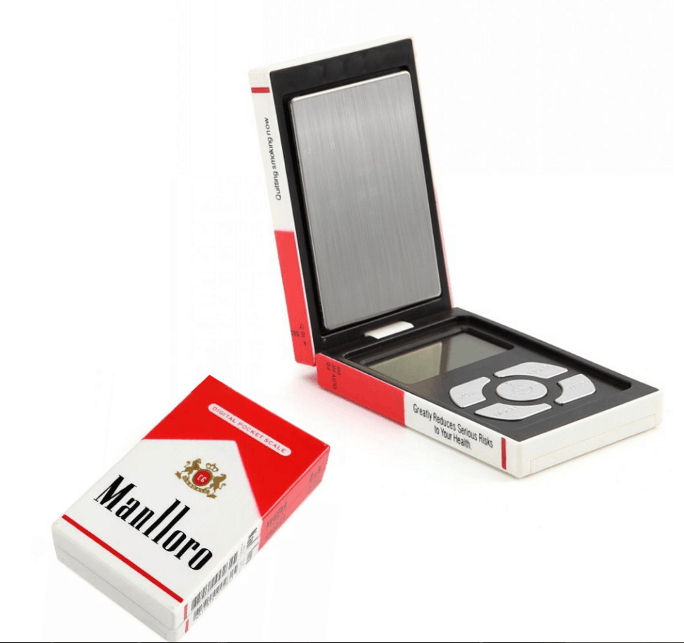 Spot manufacturers wholesale high-precision electronic scale Marlboro electronic scale 0.01g cigarette case scale portable electronic scale