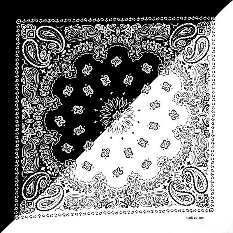 Outdoor Riding European and American Magic Headscarf Seamless Leisure Bicycle Headscarf Hip Hop Square Headscarf All-match Amoeba