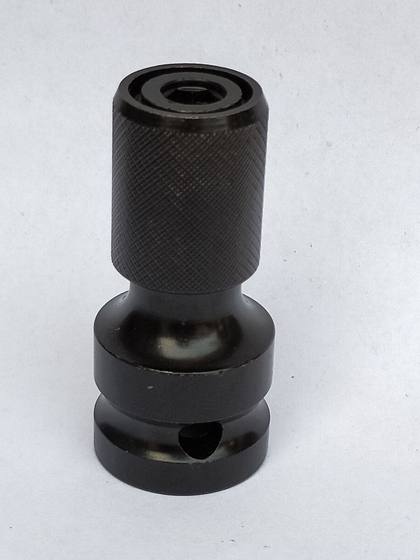 Factory direct telescopic elastic sleeve hexagonal elastic sleeve 1/2 Adapter 3/8 adapter rhinestone to electric drill