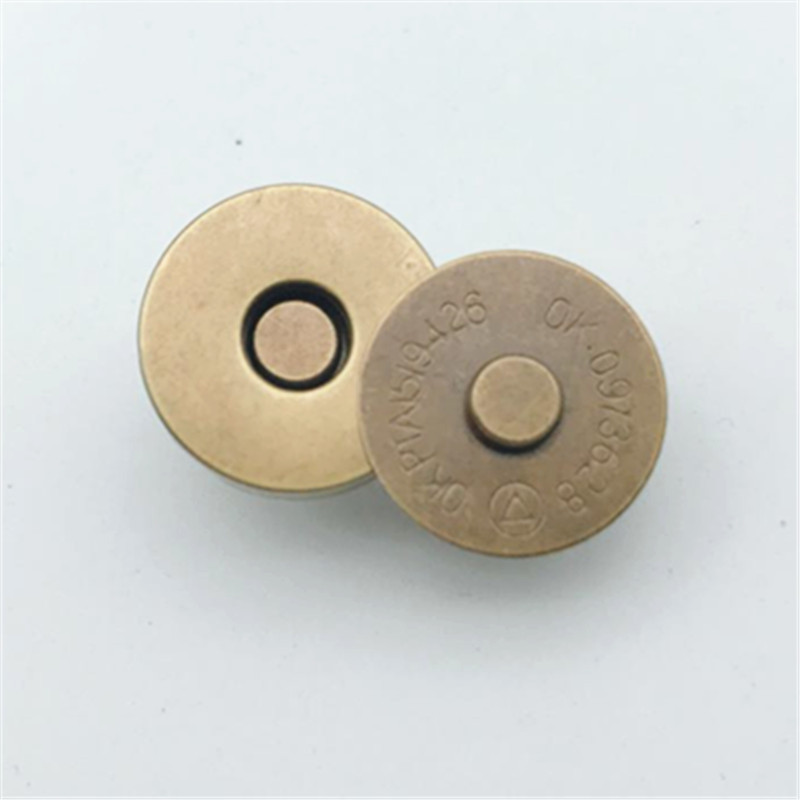 Invisible Mother and Mother Magnet Button 1.4cm1.8cm Seam-free Bag Suction Button Wallet Accessories Coat Hidden Buckle Magnetic Button