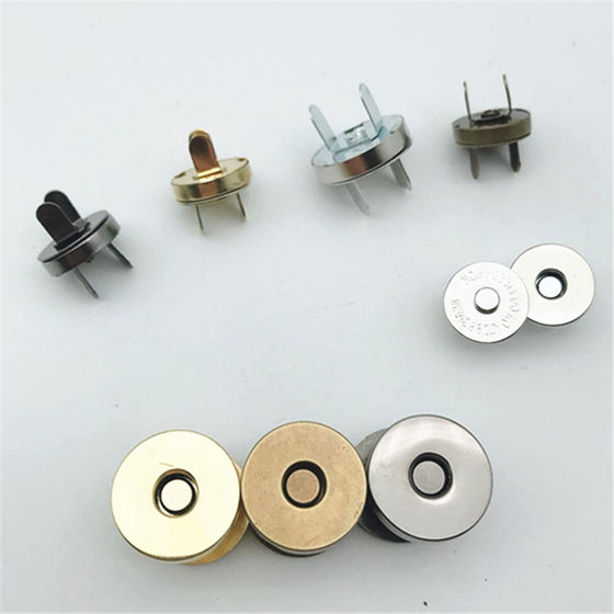 Invisible Mother and Mother Magnet Button 1.4cm1.8cm Seam-free Bag Suction Button Wallet Accessories Coat Hidden Buckle Magnetic Button